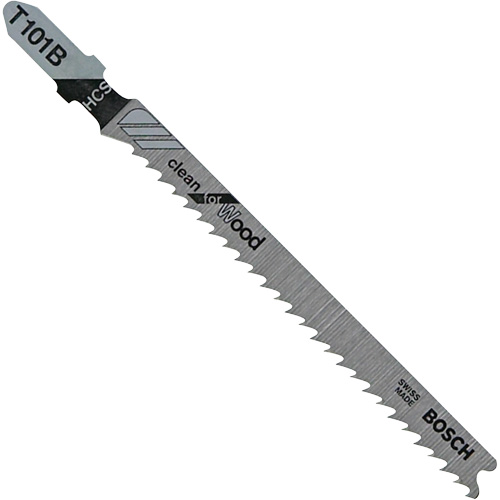 Lames de scie sauteuse, Acier au carbone, Tige en T, 4" lo, 10 dents par pouce The Estey Group