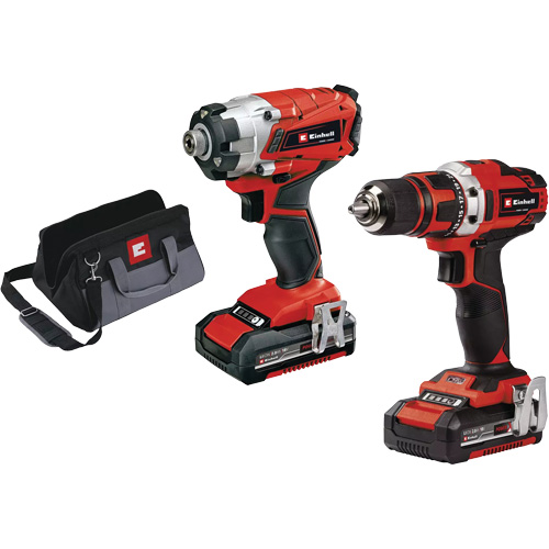 Cordless 1/2” Drill/Driver & 1/4” Impact Kit, 18 V The Estey Group