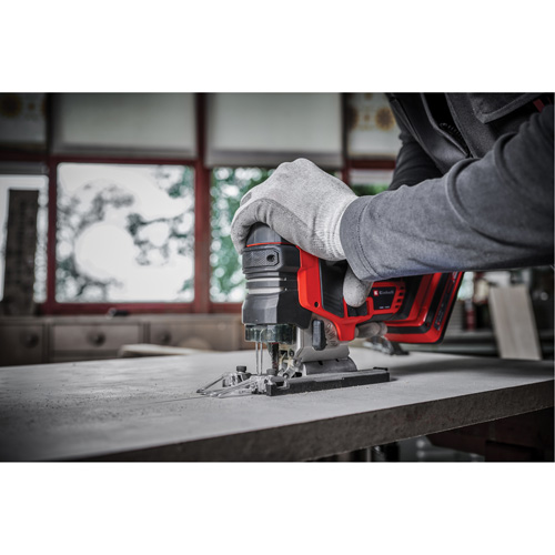Scie sauteuse professionnelle sans fil &agrave; vitesse variable (outil seulement), 18 V, Lithium-ion, 0-3500 coups/min, 1-1/32" Longueur de la course The Estey Group