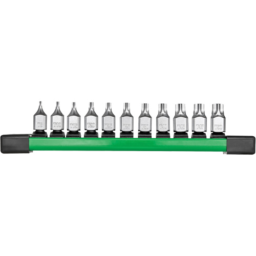Jeu de douilles &agrave; embouts &agrave; profil bas, Torx, Prise 1/4", 11 mr The Estey Group