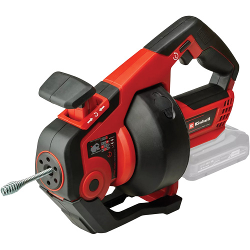 TE-DA 18/760 Li 18V Cordless Drain Auger (Tool Only), Powered, 25' Cable Length, 1/4" Cable Diameter The Estey Group