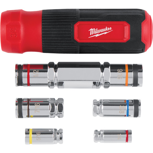 Tournevis multi-&eacute;crous HOLLOWCORE 7-en-1, 9-9/100" lo, Magn&eacute;tique The Estey Group