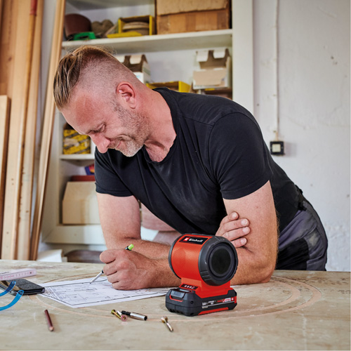 Haut-parleur Bluetooth sans fil TC-SR 18 Li BT (outil seulement), Lithium-ion, 18 V The Estey Group