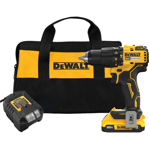 MAX* Brushless Cordless Hammer Drill Kit, Lithium-Ion, 20 V, 1/2" Chuck The Estey Group