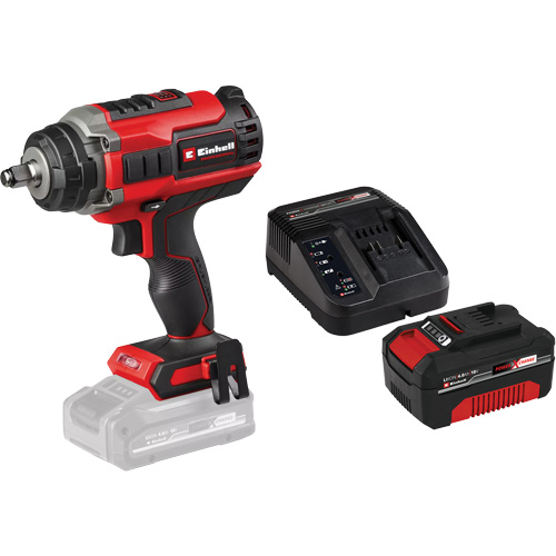 Professional Cordless Impact Wrench with 4Ah PXC Battery & Charger Starter Kit, 18 V, 1/2" Socket The Estey Group