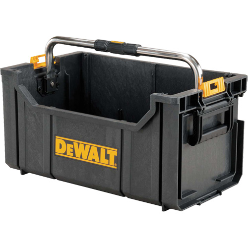ToughSystem&reg; Tote with Carrying Handle, 12-1/2" W x 21-9/10" D x 21-9/10" H, Black The Estey Group