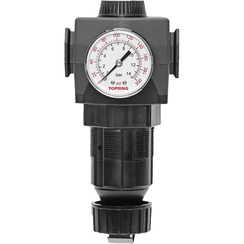 D&eacute;tendeur &agrave; diaphragme en zinc MODULAIR 400, 1/2" NPT, PSI max. de 300 psi, Canalisation/Modulaire The Estey Group