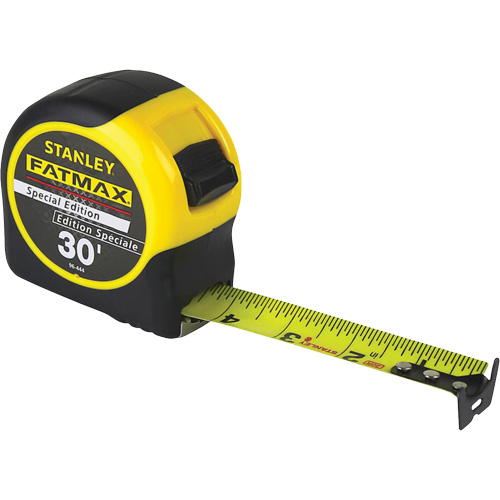 Ruban &agrave; mesurer FATMAX Special Edition, 1-1/4" x 30', Marques de goujon Imp&eacute;rial The Estey Group