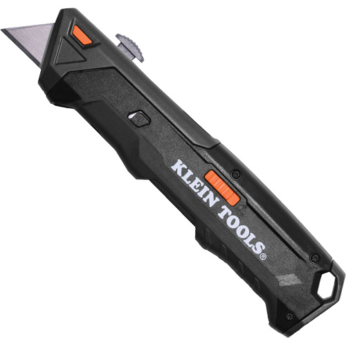 Auto-Loading Retractable Knife with Dual-Sided Blade Magazine, Steel, Plastic Handle The Estey Group