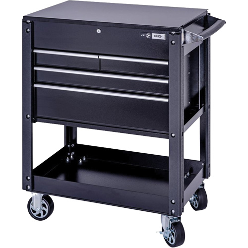 Chariot de service robuste JTC-30194, 4 tiroirs, 20-1/2" lo x 35" la x 40-1/2" h The Estey Group