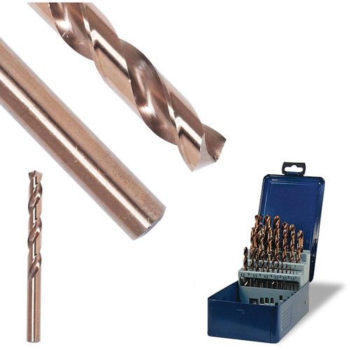 SST+ Jobbers Wire Gauge Drill Bit, High Speed Steel, #1, 3-11/16" L, 2-1/4" Flute, 135° Point Angle The Estey Group