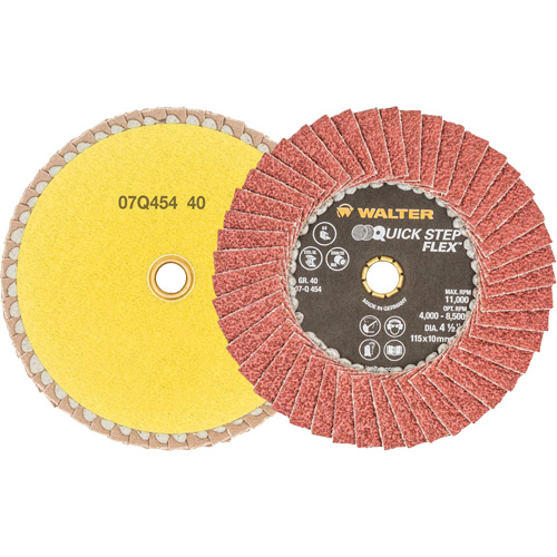 Disc Blender, 4-1/2" x Type 29, 40 Grit, Aluminum Oxide The Estey Group