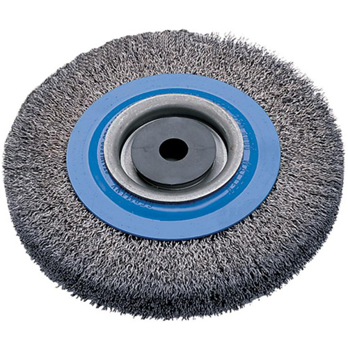 Brosses rotatives &agrave; fils torsad&eacute;s d'&eacute;tabli, 6" dia., Fils 0,0118", Arbre 1/2" - 1/4" The Estey Group