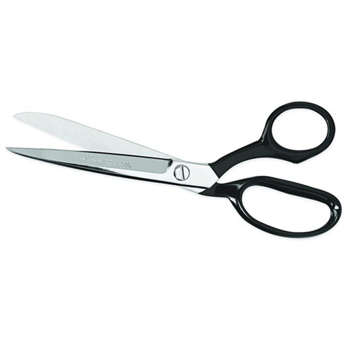 Industrial Dressmaker Shears, 3-3/4" Cut Length, Rings Handle The Estey Group