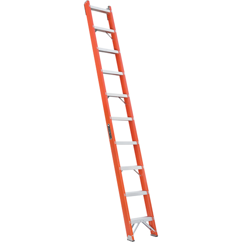 FH1000 Series Industrial Heavy-Duty Shelf Ladders, 10', Fibreglass, 300 lbs., CSA Grade 1A The Estey Group