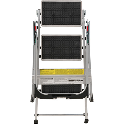 Tilt & Roll Step Stool Ladder, 3 Steps, 34" x 22" x 50.75" High The Estey Group