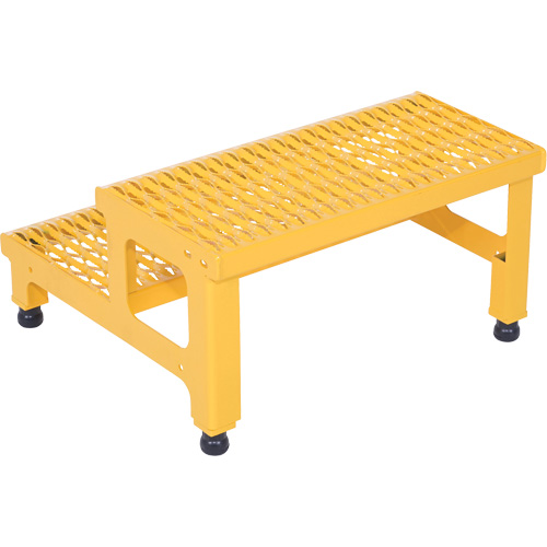 Adjustable Step-Mate Stand, 2 Step(s), 23-13/16" W x 22-7/8" L x 15-1/4" H, 500 lbs. Capacity The Estey Group