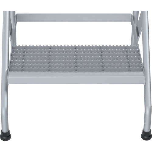 Escabeau en aluminium, 2 marche(s), 22-13/16" la x 24-9/16" lo x 20" h, Capacit&eacute; 500 lb The Estey Group
