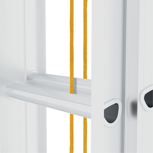 Jobsite Series Extension Ladder, 250 lbs. Cap., 28' H, Grade 3 The Estey Group