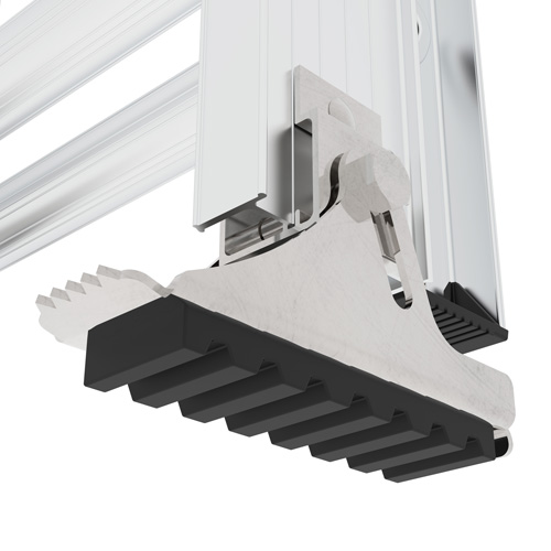 Jobsite Series Extension Ladder, 250 lbs. Cap., 28' H, Grade 3 The Estey Group