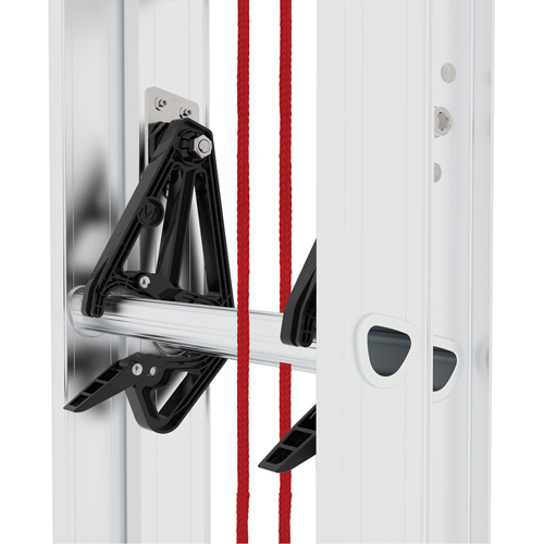 Jobsite Series Extension Ladder, 200 lbs. Cap., 20' H, Grade 3 The Estey Group