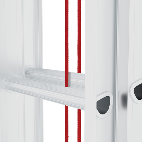 Jobsite Series Extension Ladder, 200 lbs. Cap., 20' H, Grade 3 The Estey Group