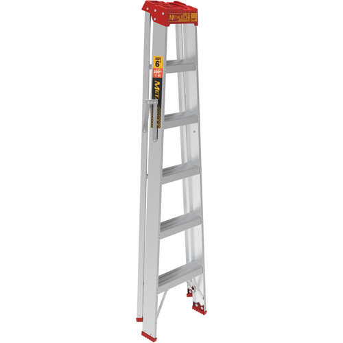 Step Ladder, 6', Aluminum, 200 lbs. Capacity, Type 3 The Estey Group