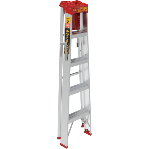 Step Ladder with Paint Tray, 5', Aluminum, 200 lbs. Capacity, Type 3 The Estey Group