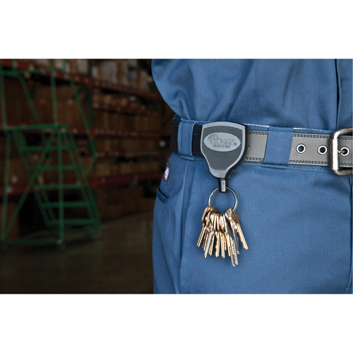 Super48 Key Chains, Polycarbonate, 48" Cable, Belt Clip Attachment The Estey Group