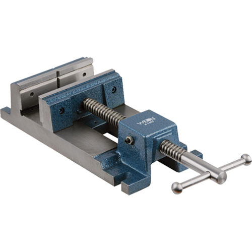 Versatile Drill Press Vises, 6" Jaw Width, Clamp Mount Base The Estey Group