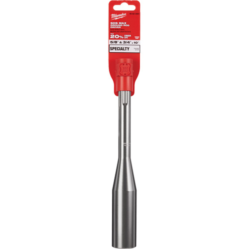 Marteau pour tige de mise &agrave; la terre SDS-Max, Embout 3/4"/5/8", Prise 3/4", Longueur 10" The Estey Group