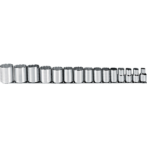 Jeu de douilles, 15 Mcx, Prise de 1/2" The Estey Group