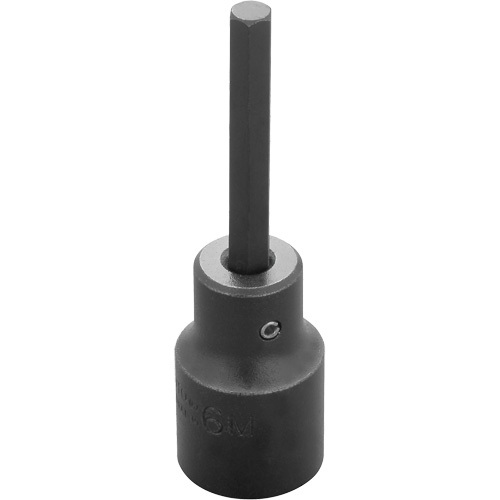 Embout &agrave; ins&eacute;rer, Hexagonale, 6 mm x 3-1/4" lo, Prise 1/2" The Estey Group