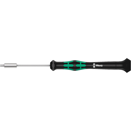 Micro-tournevis pour embouts, 2,0 mm prise, 6-3/16" lo, Non magn&eacute;tique The Estey Group