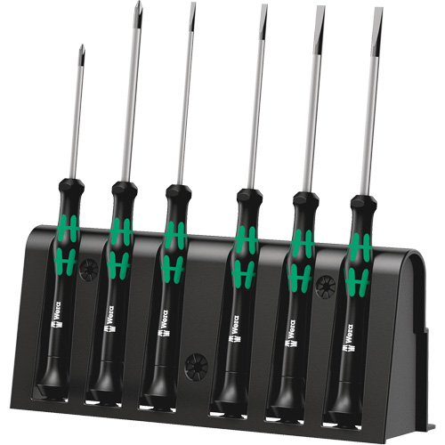 Jeu de tournevis s&eacute;rie Micro avec support, 6 mcx The Estey Group