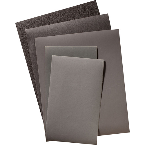 Sanding Paper Sheet, 9" x 11", 320 Grit, Silicon Carbide The Estey Group