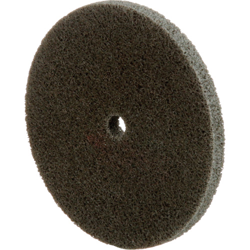 Standard Abrasives Unitized Wheel, 3" x 1/4", 1/4" Arbor, Fine Grit, Aluminum Oxide The Estey Group