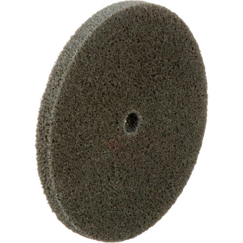 Standard Abrasives Unitized Wheel, 3" x 1/4", 1/4" Arbor, Fine Grit, Aluminum Oxide The Estey Group