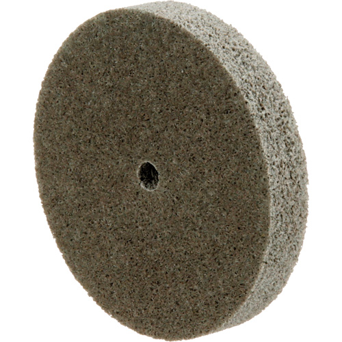 Standard Abrasives Unitized Wheel, 3" x 1/2", 1/4" Arbor, Medium Grit, Aluminum Oxide The Estey Group
