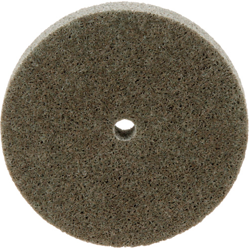 Standard Abrasives Unitized Wheel, 3" x 1/2", 1/4" Arbor, Medium Grit, Aluminum Oxide The Estey Group
