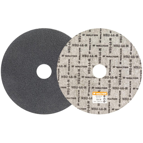 Blendex U Finishing Wheel, 6" Dia., 6AM Grit, Silicon Carbide The Estey Group