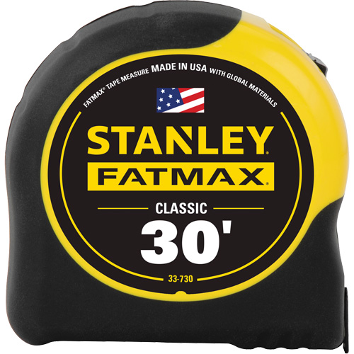 Ruban &agrave; mesurer classique FatMax, 1-1/4" x 30', Marques de goujon Imp&eacute;rial The Estey Group