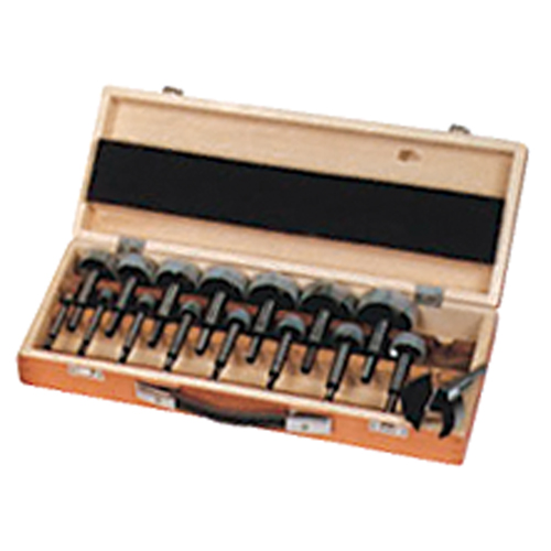 Woodpecker Forstner Bit Kits in a Wooden Box, 16 Pieces, High Carbon Steel The Estey Group