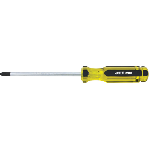 Tournevis Phillips avec manche g&eacute;ant, #3, 6" l, Prise Plastique/Acier/Aluminium/Bois/Coussin&eacute;e/Magn&eacute;tique/Bois The Estey Group