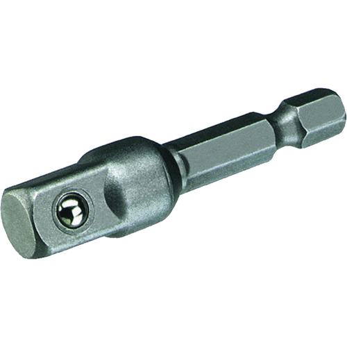Socket Adapter, 1/4" Drive Size, 3/8" Male Size, Ball, 2" L The Estey Group