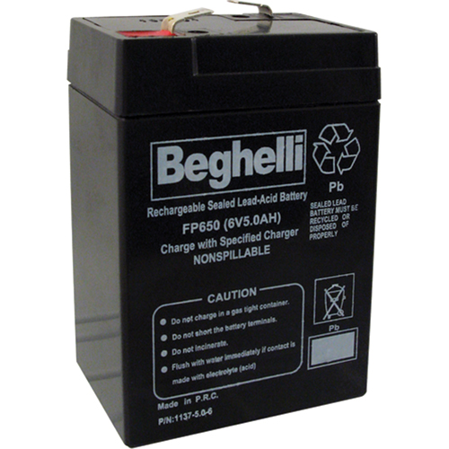 Sealed Lead Acid Batteries, 6 V, 5 Ah The Estey Group