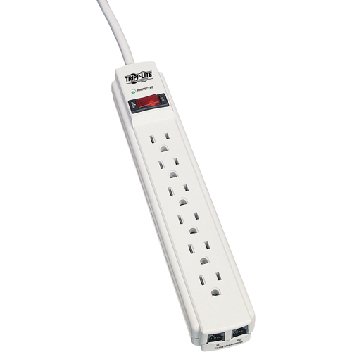 Protect-It Surge Suppressors, 6 Outlets, 720 J, 1800 W, 4' Cord The Estey Group
