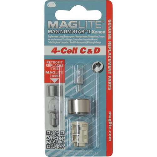 Replacement Bulb for 4-Cell C & D Flashlights The Estey Group