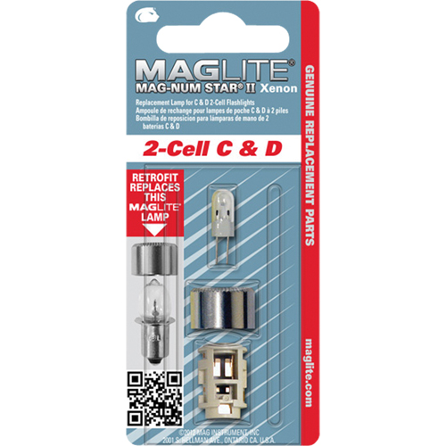 Replacement Bulb for 2-Cell C & D Flashlights The Estey Group