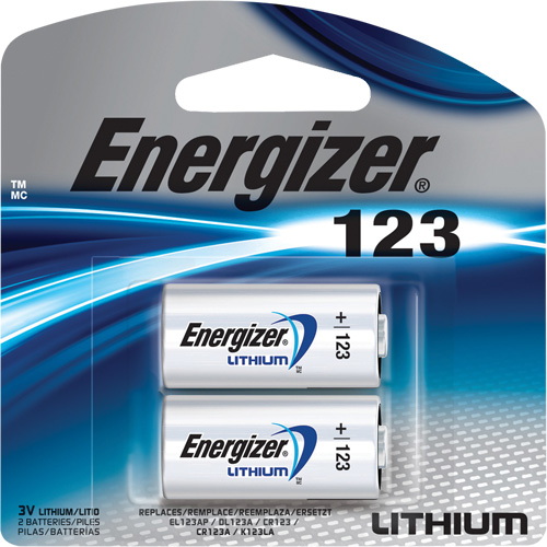 Batteries au lithium, 123, 3 V The Estey Group